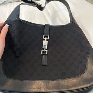 Gucci vintage canvas purse 2000s